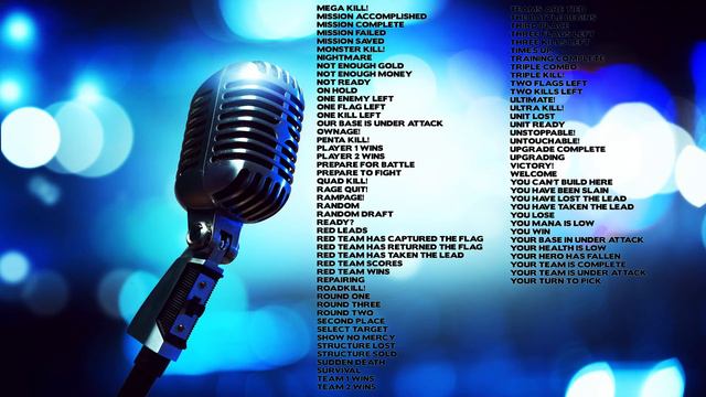 Ultimate Announcer - The Movie Trailer Voice Pack for Games Preview смотреть онлайн