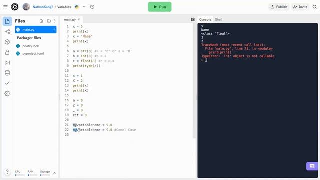 03 Python Variables || Python Basic смотреть онлайн
