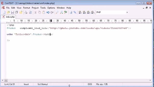 Beginner PHP Tutorial 107 A YouTube XML Example смотреть онлайн