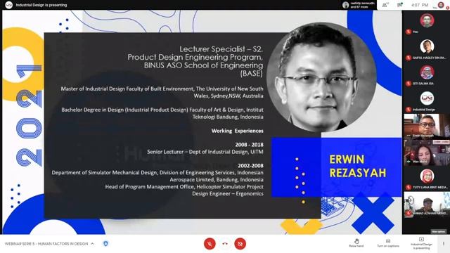 WEBINAR SERIE 5 - HUMAN FACTORS IN DESIGN смотреть онлайн