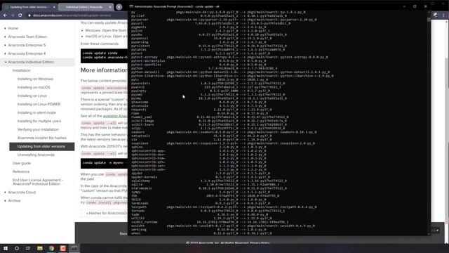Atualizar Python e o Anaconda no Windows смотреть онлайн