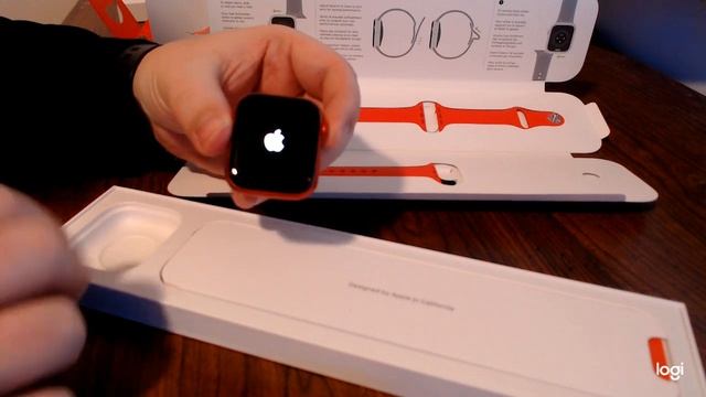 Series 6 Apple Watch Product(Red) 44mm GPS + Cellular Unboxing смотреть онлайн