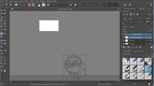 Import - Importing an image as a layer in Krita