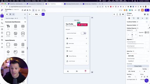 Design to Code in One Platform | FlutterFlow смотреть онлайн