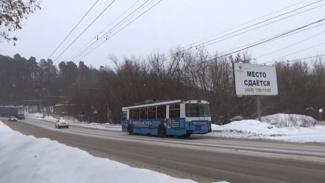 Троллейбус ЗиУ-682Г-016.04 борт 22 по маршруту 3 смотреть онлайн