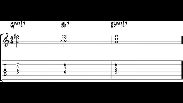 Giant Steps Gmaj7 Bb7 Ebmaj7 comping workout 1 2 3 смотреть онлайн