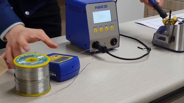 Hakko 신제품 인두기 출시예정 FN-1010 + lot смотреть онлайн