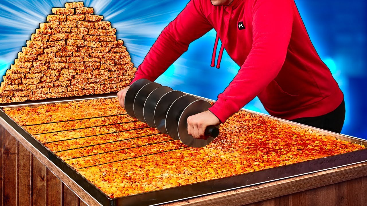 ПОВТОРИЛИ НЕВЕРОЯТНУЮ УЛИЧНУЮ ЕДУ _ КОЗИНАКИ  _ КОРЕЙСКОЕ БАРБЕКЮ _ БЛИНЫ С Nutella