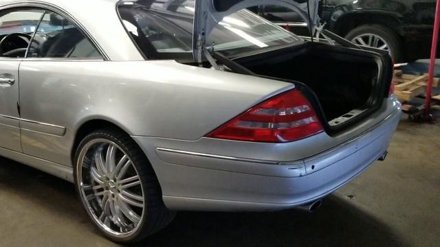 2001 Mercedes CL500 ABC rodeo test смотреть онлайн