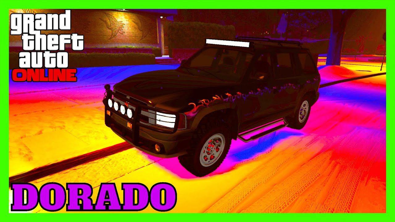 ЗИМНИЙ ТЕСТ_ДРАЙВ BRAVADO DORADO GTA ONLINE смотреть онлайн