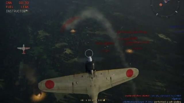 War Thunder - Fly an A6M2 Reisen. "Zero" смотреть онлайн
