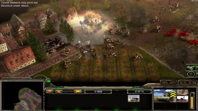 [C&C Zero Hour Contra 009] GLA Assault vs Stealth HARD (1) смотреть онлайн