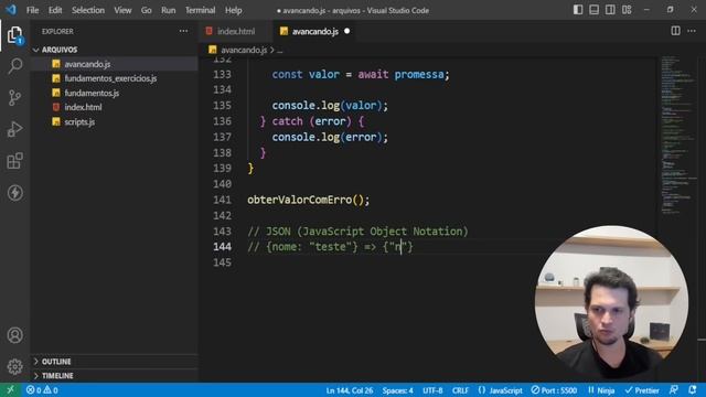 CURSO DE JAVASCRIPT COM EXERCÍCIOS E PROJETOS смотреть онлайн