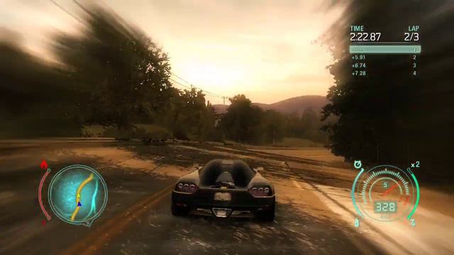 Need For Speed: Undercover - Koenigsegg CCX Tuning & Gameplay смотреть онлайн