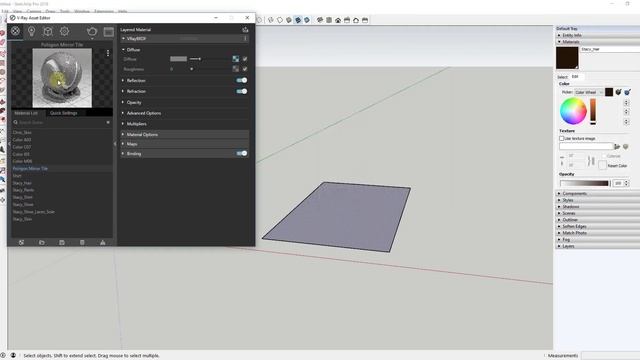 IMPORTING AND EXPORTING Materials in Vray for SketchUp смотреть онлайн