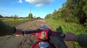 Ява 250 (559) дальняк, обкатываем мотор, 1 часть