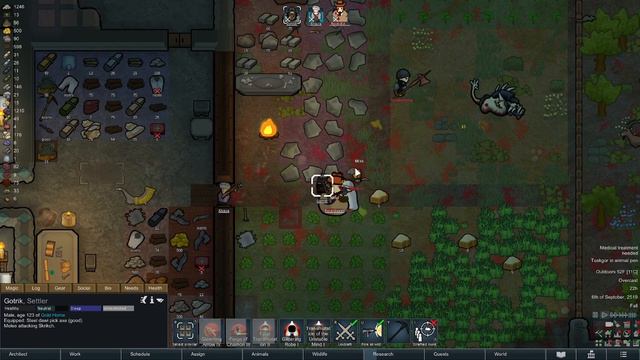 [2] RimWorld - Joiners & Animal Woes - Dwarf Gold Hoarder - Let's Play смотреть онлайн
