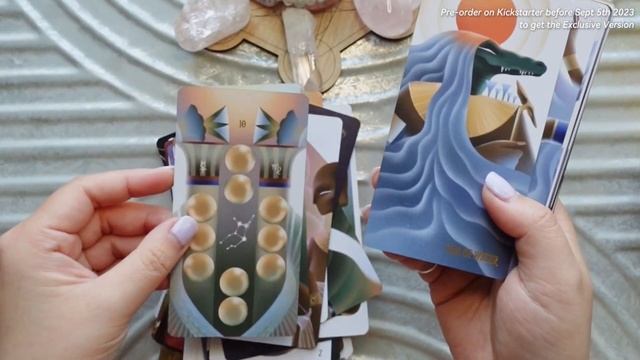 ??Unboxing Dream of Nile Tarot SAMPLE deck with ? Lets do a press check?