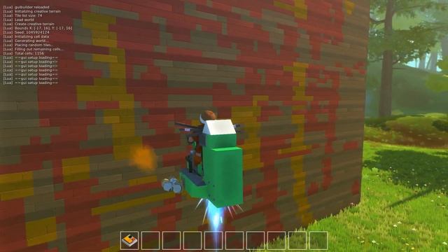 The PAINT GUN WORKS!! Let's add a GUI! P3 [Scrap Mechanic LUA] смотреть онлайн