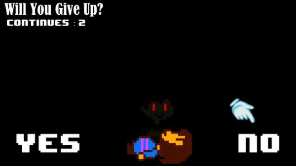 Undertale (Weird PC Game Jolt Bootleg) Continue And Game Over Screen [READ DESC]
