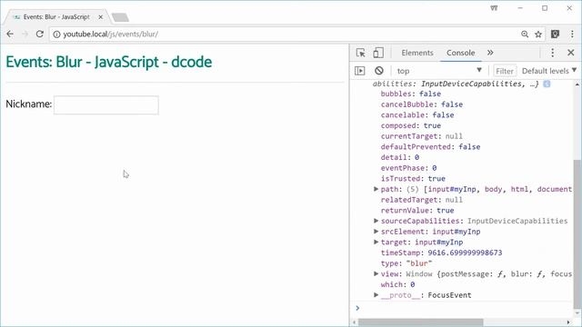 Using the 'onblur' event in JavaScript | Event Listeners Explained смотреть онлайн