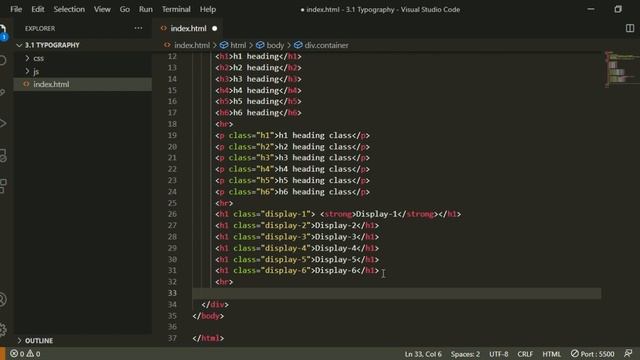 Bootstrap 10-dars. Typography смотреть онлайн