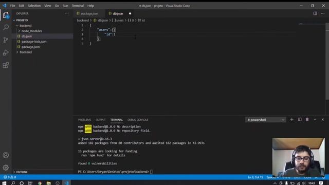 Criando uma API em poucos segundos - JSON SERVER смотреть онлайн