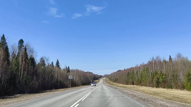 На майские в Йошкар-Олу, Чебоксары, Нижний новгород. Часть 1. Дорога Пермь - Киров - Йошкар-Ола смотреть онлайн