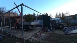 Домик для автодома из автобуса КАВЗ