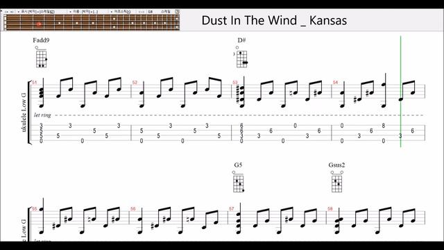 ukulele tab - dust in the wind смотреть онлайн