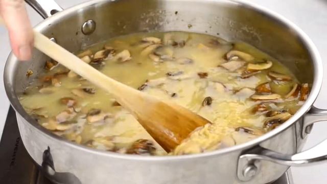 Parmesan Portobello Orzo