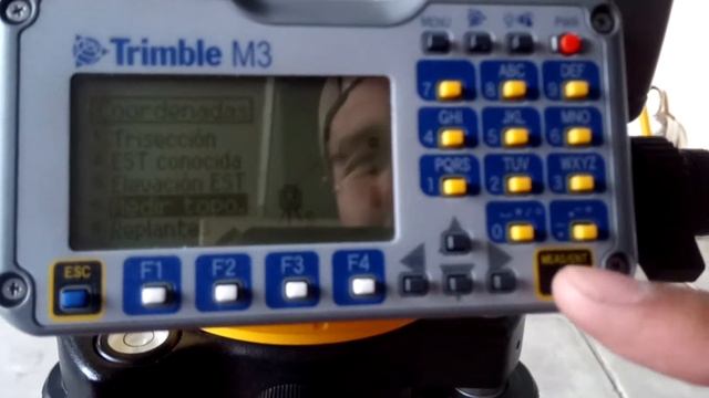 Como replantear con estación total Trimble m3 смотреть онлайн