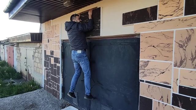 Испытание Фасадной Термопанели и Клей-Пены ТИТАН 60 СЕКУНД #гибкийкамень #термопанель смотреть онлайн