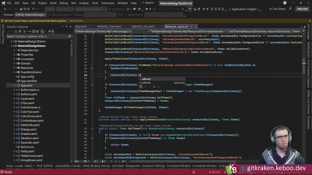 Material Design in XAML - v5.0 Theming Part 3 смотреть онлайн