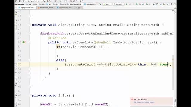 How to set Fire base java file in Android Studio [10th part of project] Bangla tutorial, Part 81 смотреть онлайн