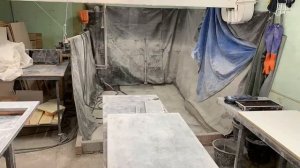 Кухонная столешница из архитектурного бетона