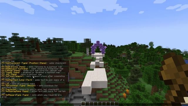 Create parkour maps in Minecraft with Parkour Maker Plugin смотреть онлайн