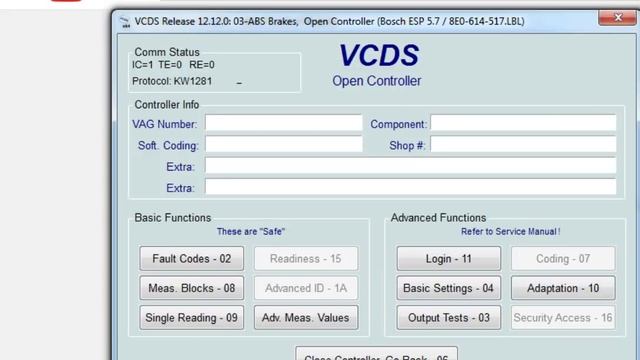 VCDS Login/Coding ABS - Problem issue смотреть онлайн