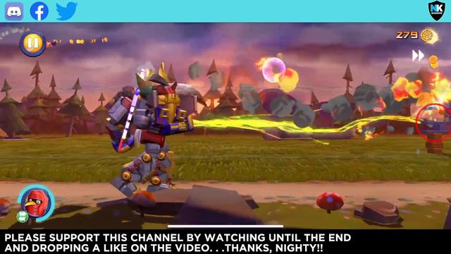 Angry Birds Transformers 2.0 - Grapple - Day 5 - Featuring The Combiners смотреть онлайн