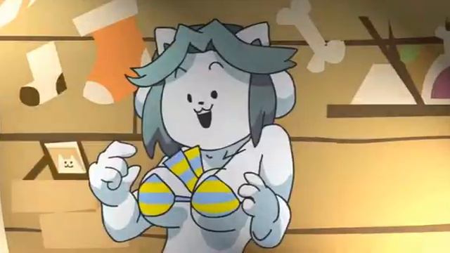 Undertale Анимация - Подсевший на TEM хлопья [Музыкальное видео] Tэмми (16+) смотреть онлайн