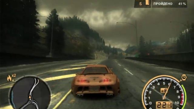 NFS Most Wanted 2005 Challenge Series #13 Toyota Supra - Toolbooth Time Trial смотреть онлайн