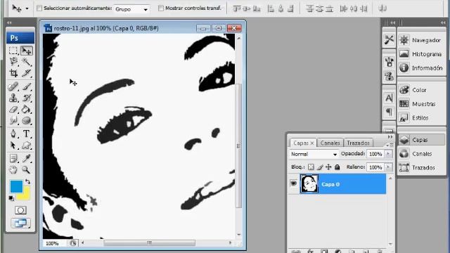 Pop Art con Photoshop смотреть онлайн