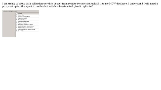 Proxy for MDW data collection on remote servers - SQL Server 2012 смотреть онлайн