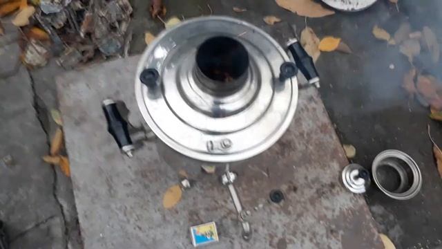Самовар СССР на дровах. смотреть онлайн