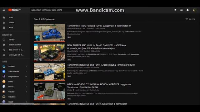 NEW HULL JUGGERNAUT AND NEW TURRET TERMINATOR (MUST WATCH!!!) - TANKI ONLINE смотреть онлайн