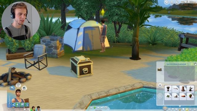 YOGA NA ILHA | Desafio do Náufrago | The Sims 4 #8 смотреть онлайн