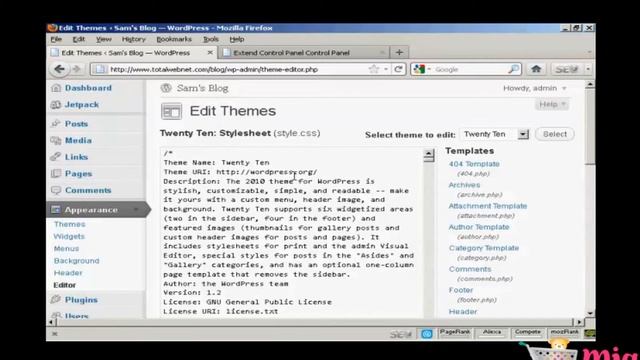 How to Edit WordPress Theme CSS Styles. смотреть онлайн