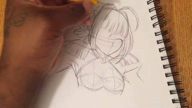 Speed Drawing of Saber/Nero смотреть онлайн
