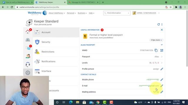 How to Verify A WEBMONEY ACCOUNT | Get A WebMoney Formal Passport, Verify WebMoney смотреть онлайн