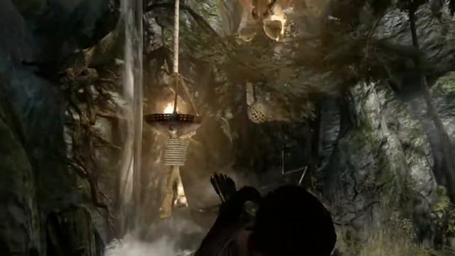 Tomb Raider Gameplay Walkthrough Part 13 - Slip n Slide смотреть онлайн